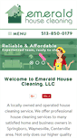 Mobile Screenshot of emeraldhousecleaning.com